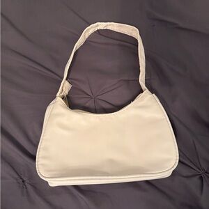 Cream Basic Purse